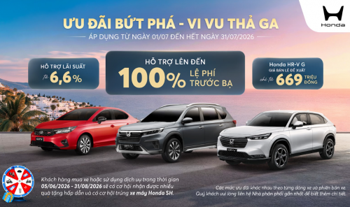 ƯU ĐÃI BỨT PHÁ – VI VU THẢ GA